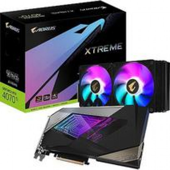 GIGABYTE AORUS GeForce RTX 4070 Ti 12GB XTREME WATERFORCE WB