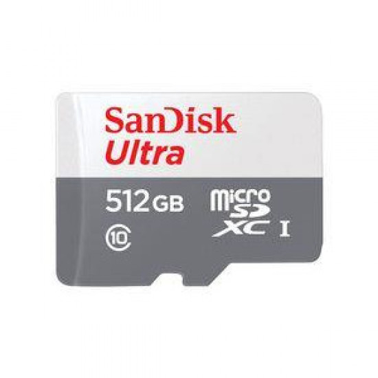 SanDisk Ultra microSDXC 512GB 100MB/s Class 10 UHS-I, EAN: 0619659196622