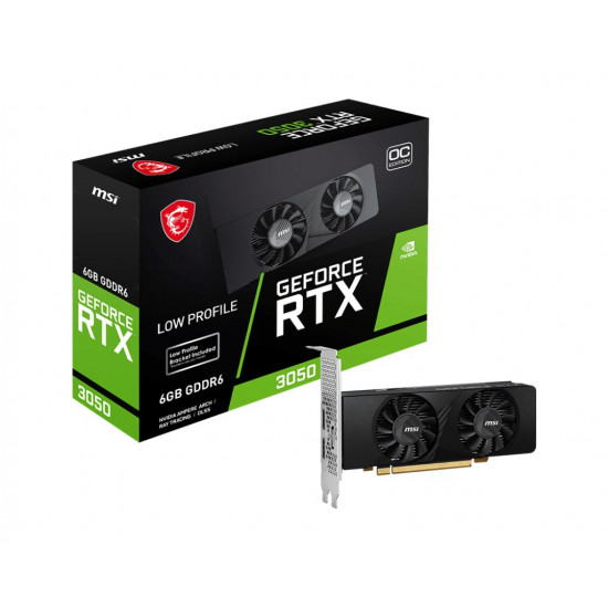 MSI GeForce RTX 3050 LP 6G OC