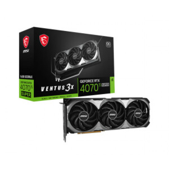 MSI GeForce RTX 4070 Ti SUPER 16G VENTUS 3X OC