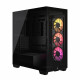 CORSAIR iCUE LINK 3500X RGB Tempered Glass Mid-Tower PC Case Black