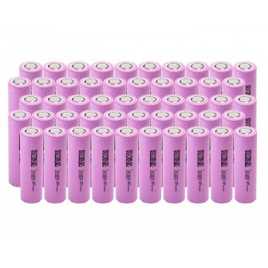 GREEN CELL 50x Battery cells 18650 Li-Ion INR1865026E 3.6V 2600mAh