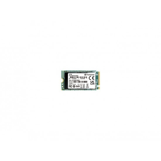 TRANSCEND 2TB M.2 2242 PCIe Gen3x4 NVMe 3D TLC DRAM-less