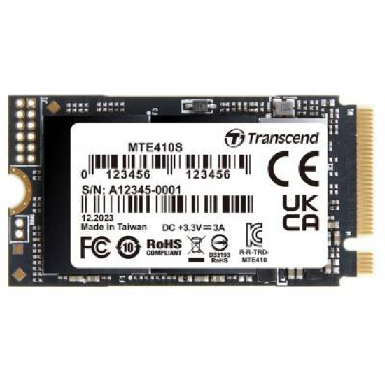TRANSCEND 2TB M.2 2242 PCIe Gen4x4 NVMe 3D TLC DRAM-less
