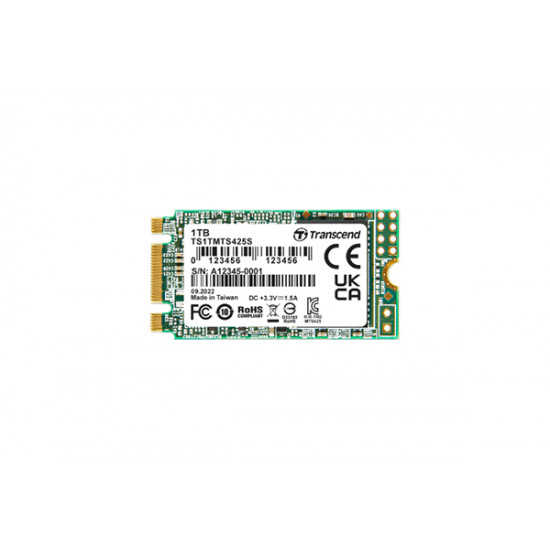 TRANSCEND 1TB M.2 2242 SSD SATA3 B+M Key TLC