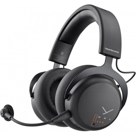 Beyerdynamic MMX 200 Gaming Headset, Over-Ear, Wireless, Black | Beyerdynamic