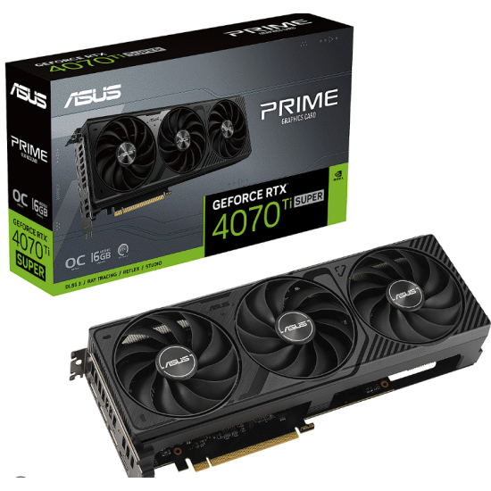 RTX 4070 Ti SUPER 16GB ASUS Prime GDDR6X Prime-RTX4070TIS-O16G 3 Fan