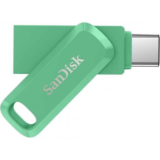 SanDisk Ultra Dual Drive Go USB Type- C, Absinthe Green, Global, 400MB/s 256GB, EAN: 619659203924