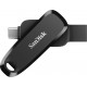 SanDisk Phone Drive USB Type-C/USB Type-A devices, 100MB/s, 512GB - Black Color, EAN: 619659206260