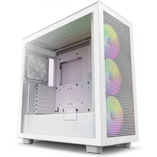 NZXT PC CASE H7 FLOW RGB MIDI TOWER WHITE (2024)