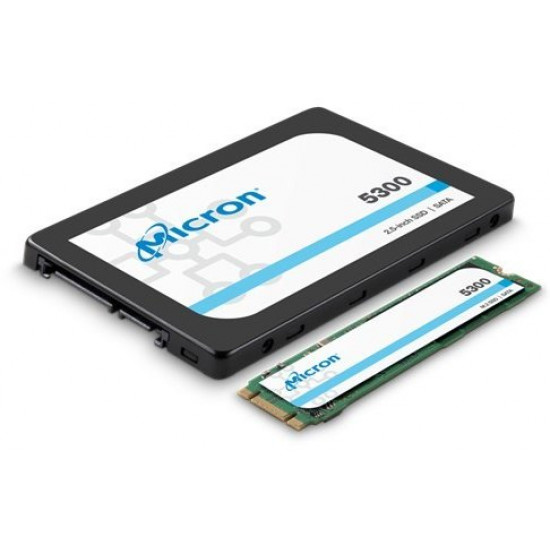 Dysk SSD Micron 5300 PRO 960GB SATA 2.5" MTFDDAK960TDS-1AW1ZABYYT (DWPD 1.5) Tray