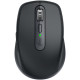  Logitech MX Anywhere 3S Mouse - RF Wireless + Bluetooth, Laser, 8000 DPI, Graphite