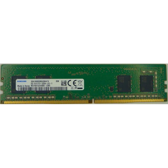 Samsung UDIMM non-ECC 8GB DDR4 1Rx16 3200MHz PC4-25600 M378A1G44CB0-CWE