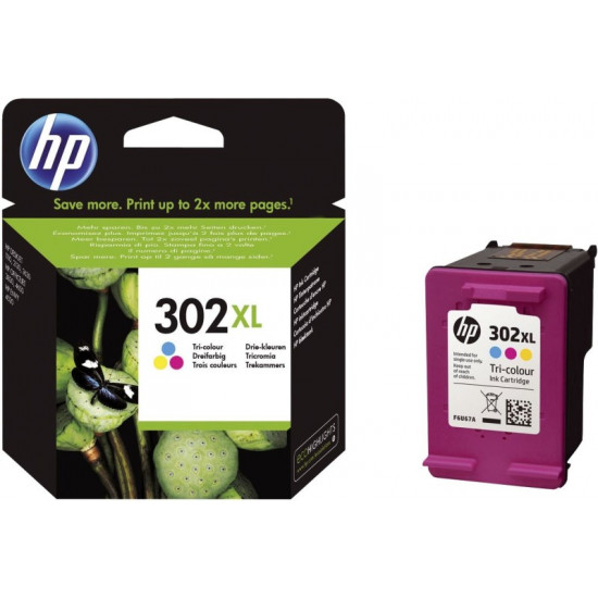 HP 302 XL Tri-color ink 330 pages