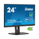 60,5cm/24inch (1920x1080) Iiyama Prolite XUB2463HSU-B1 16:9 FHD IPS 100Hz 3ms HDMI DP USB LS Pivot Black