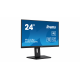 IIYAMA XUB2492QSU-B1 24inch ETE IPS-panel 2560x1440 100Hz QHD 05ms MPRT FreeSync 15cm Height Adj. Stand 300cd/m2 HDMI DisplayPort