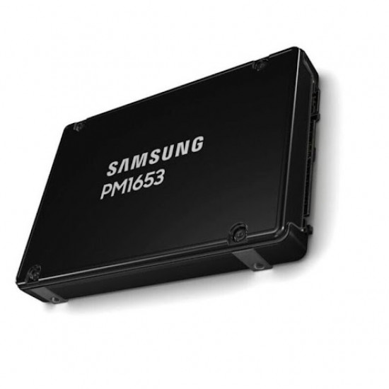 SAMSUNG PM1653 3.84TB Enterprise SSD, 2.5 , SAS 24Gb/s, Read/Write: 4300 / 3800 MB/s, Random Read/Write IOPS 800K/135K