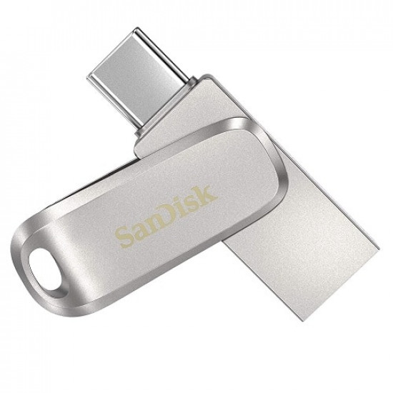 SanDisk Ultra Luxe USB Type-C Flash Drive 64GB USB 3.2 Gen 1 Performance with a Premium Metal Design, EAN: 619659206031