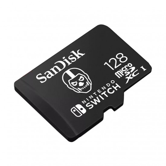 SanDisk Nintendo MicroSD UHS I Card - Fortnite Edition, Skull Trooper, 128GB, EAN: 619659199739