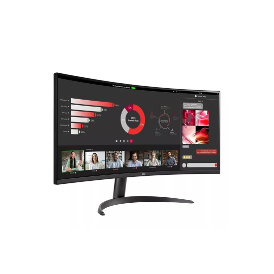 LG 34WR50QK-B.AEU Curved UltraWide Monitor 34