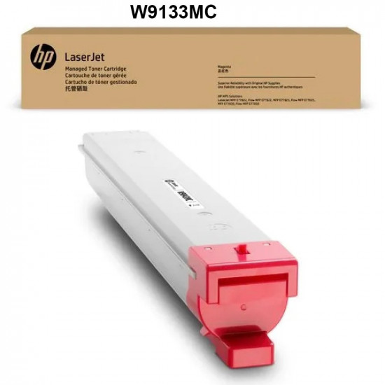 HP W9133MC Magenta Managed LaserJet Toner Cartridge