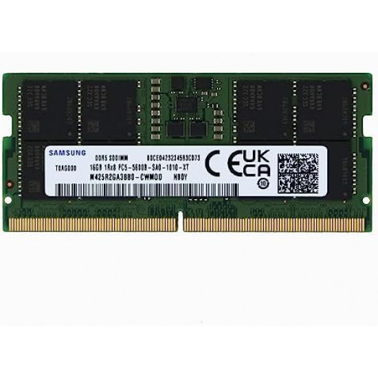 Samsung SO-DIMM 16GB DDR5 1Rx8 5600MHz PC5-44800 M425R2GA3BB0-CWM