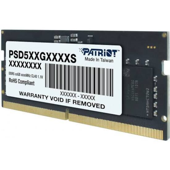 PATRIOT DDR5 32GB 5600MHz SODIMM Signature