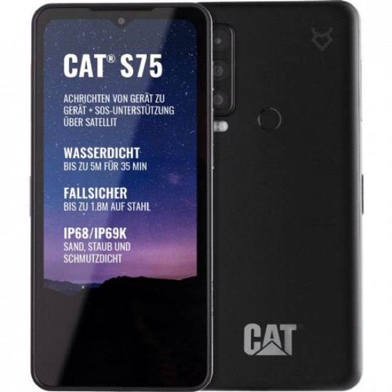 CAT S75 12GB 6RAM 5G black