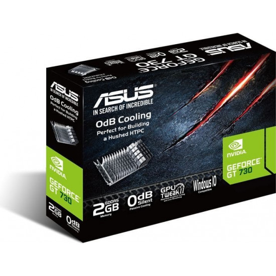 GT730 2GB ASUS LP passiv GDDR5 GT730-SL-2GD5-BRK