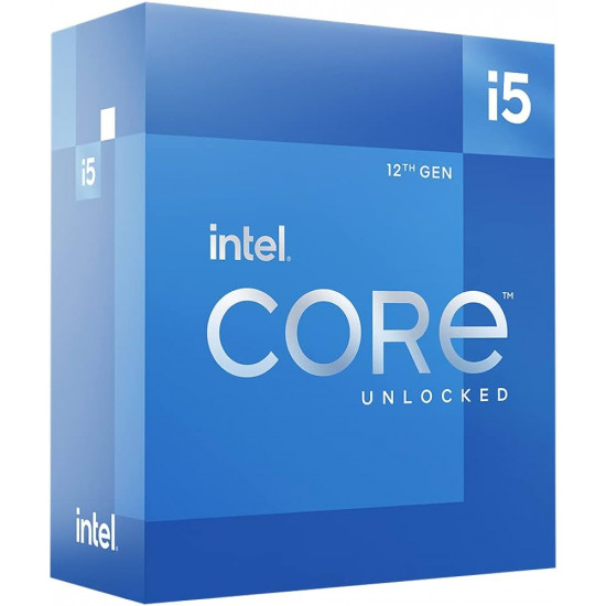 INTEL Core i5-12600KF 3.6GHz LGA1700 20M Cache No Graphics Box CPU