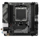 Gigabyte | A620I AX 1.0 | Processor family AMD | Processor socket AM5 | DDR5 DIMM | Supported hard disk drive interfaces SATA, M.2 | Number of SATA connectors 2