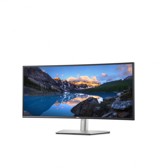 DELL UltraSharp U3423WE LED display 86.7 cm (34.1) 3440 x 1440 pixels UltraWide Quad HD LCD Silver