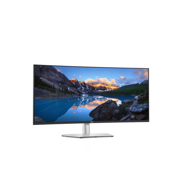 DELL UltraSharp U4021QW LED display 100.8 cm (39.7) 5120 x 2160 pixels 4K DCI LCD Silver