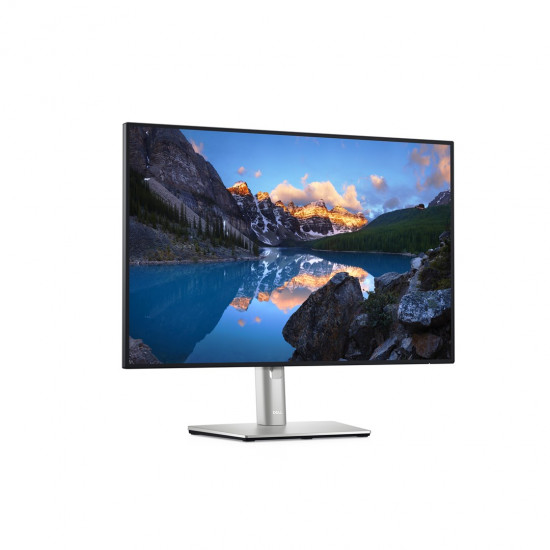 DELL UltraSharp U2421E LED display 61.2 cm (24.1) 1920 x 1200 pixels WUXGA LCD Silver