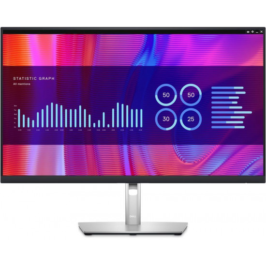 LCD Monitor|DELL|P2723DE|27|Business|Panel IPS|2560x1440|16:9|Matte|8 ms|Swivel|Pivot|Height adjustable|Tilt|210-BDEH_5Y