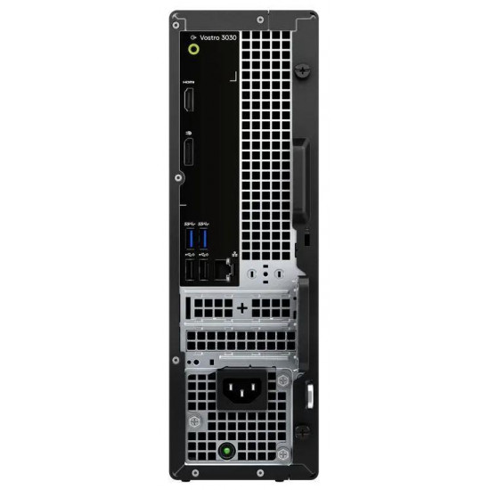 PC|DELL|Vostro|3030S Small|SFF|CPU Core i3|i3-14100|3500 MHz|RAM 8GB|DDR5|4400 MHz|SSD 512GB|Graphics card Intel UHD Graphics 730|Integrated|Linux|Colour Black|N4002VDT3030SFFEMEA01UN