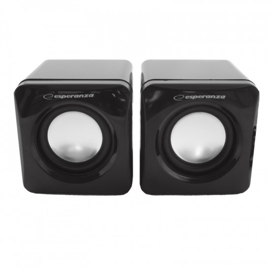 SPEAKERS GŁOŚNIKI 2.0 CUBE USB EP111 2x3W