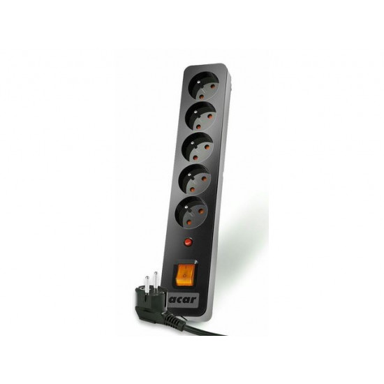 Surge Protector X5 1.5m black