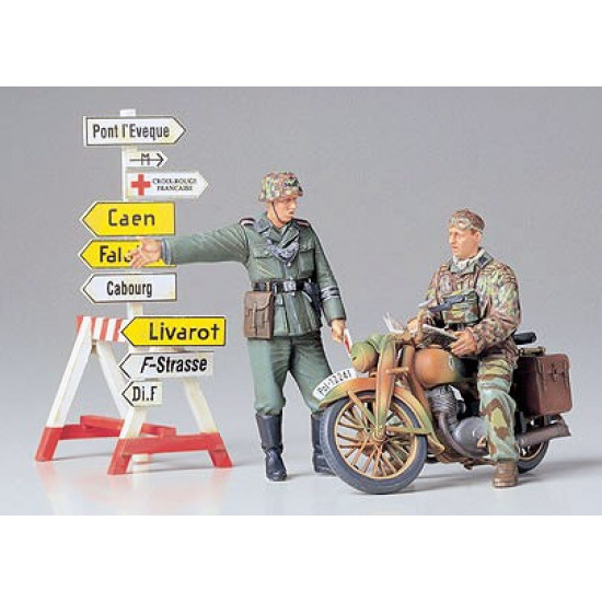 Set German Motorcycle Orderly Set