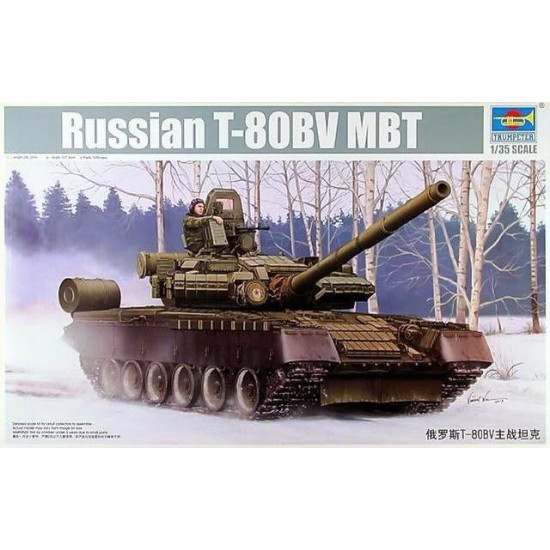 Model plastikowy Russian T-80BV MBT