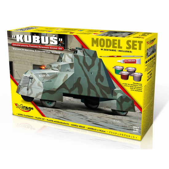 Armored car Kubuś set