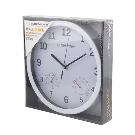 WALL CLOCK LYON WHITE