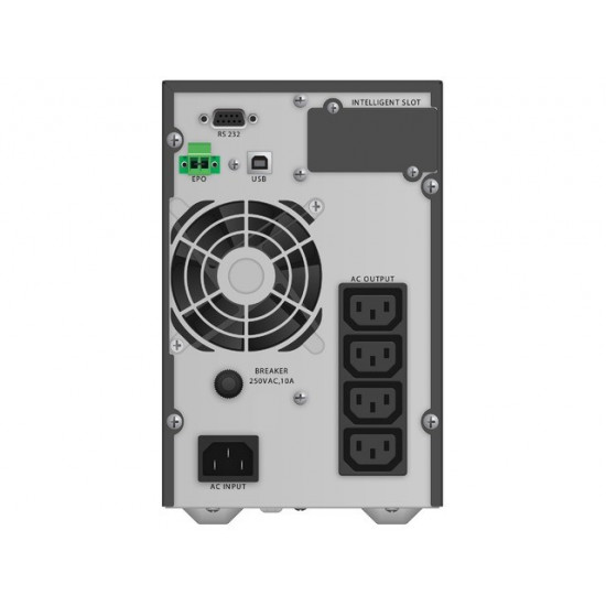 ONLINE UPS 1000VA TG 4x IEC OUT, USB/RS232, LCD, TOWER, EPO