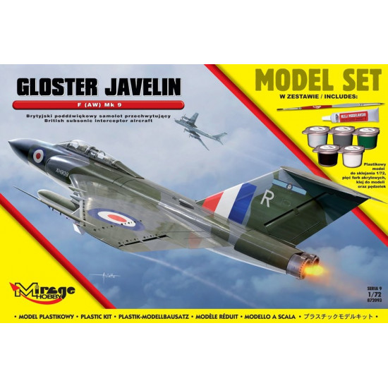 Gloster Javelin F Mk9 model set