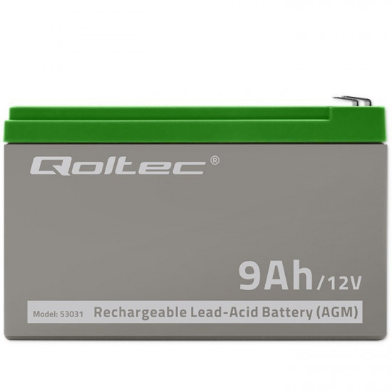 Gel battery | 12V | 9Ah | Max.90A | AGM