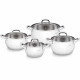 SHAPE LT 1111 pot set, stainless steel