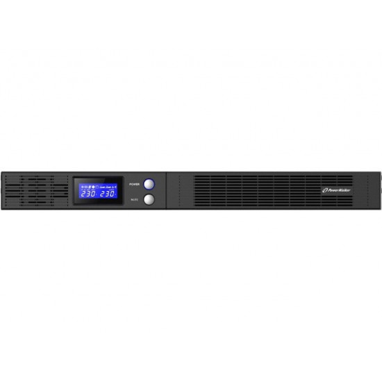 UPS Line-In 750VA R1U 4x IEC Out, USB HID/RS-23, Rack 19