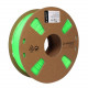 3D printer filament PLA / 1.75mm / fluorescent green