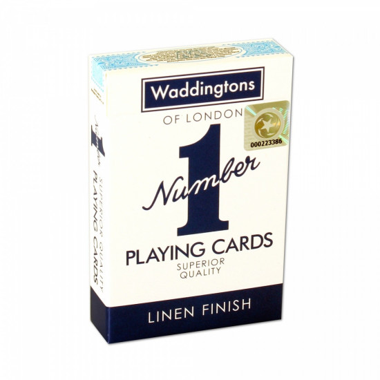 Deck of cards Waddingtons No.1 Red / Blue