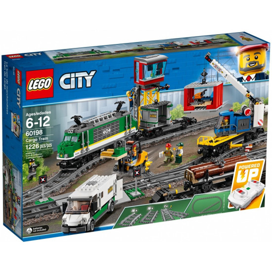 Bricks City Cargo Train